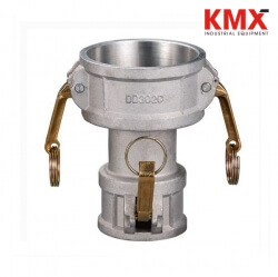 DD200AL Adaptador Camlock Aluminio Hembra-Hembra 2" X 2" DD200AL Adaptador Camlock Aluminio Hembra-Hembra 2" X 2"